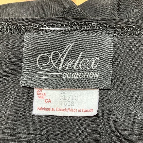 ARTEX Black One Button Cardigan / Jacket XL - Picture 5 of 11